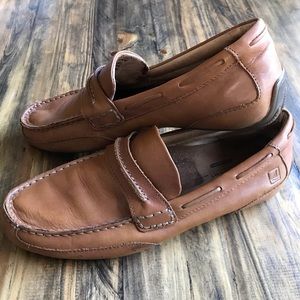 Sperry Rockport Leather Driver - sz. 10